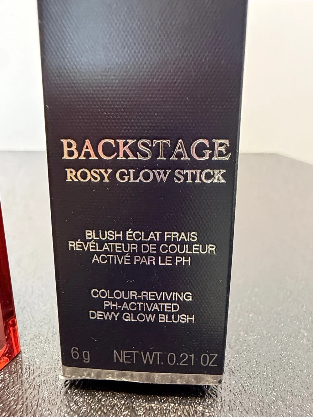 Dior Backstage Rosy Glow Stick — Rose Metallic Tube 109 goji blush